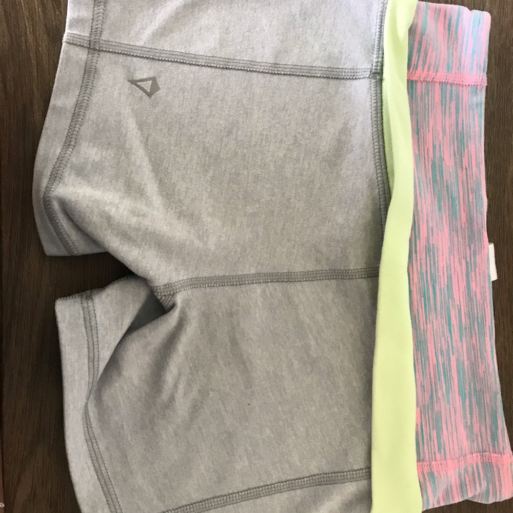 Size 8 ivviva  reversible spandex shorts